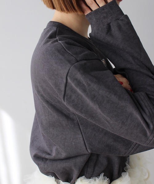 SANSeLF(サンセルフ)の「ホールポイントスウェット【SANSeLF】 sanw25s014(スウェット・レディース・グレー・FREE)」の8枚目の写真