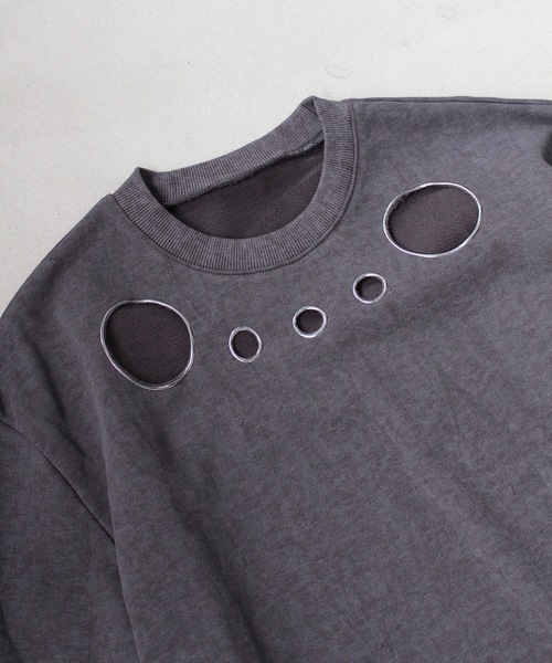 SANSeLF(サンセルフ)の「ホールポイントスウェット【SANSeLF】 sanw25s014(スウェット・レディース・グレー・FREE)」の10枚目の写真