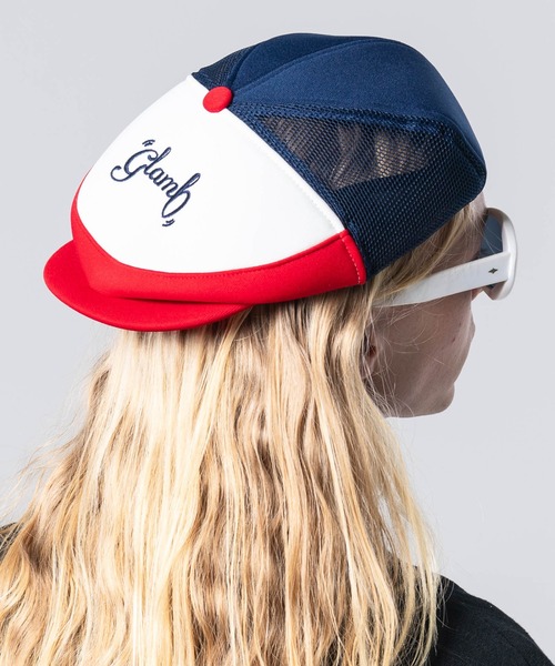 glamb(グラム)の「Mesh Hunting Cap / メッシュハンティングキャップ(キャップ・メンズ・ブラック/マルチ・FREE)」の1枚目の写真