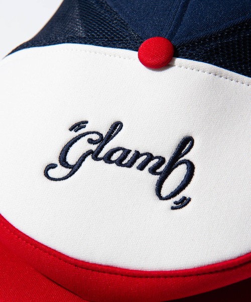 glamb(グラム)の「Mesh Hunting Cap / メッシュハンティングキャップ(キャップ・メンズ・ブラック/マルチ・FREE)」の6枚目の写真