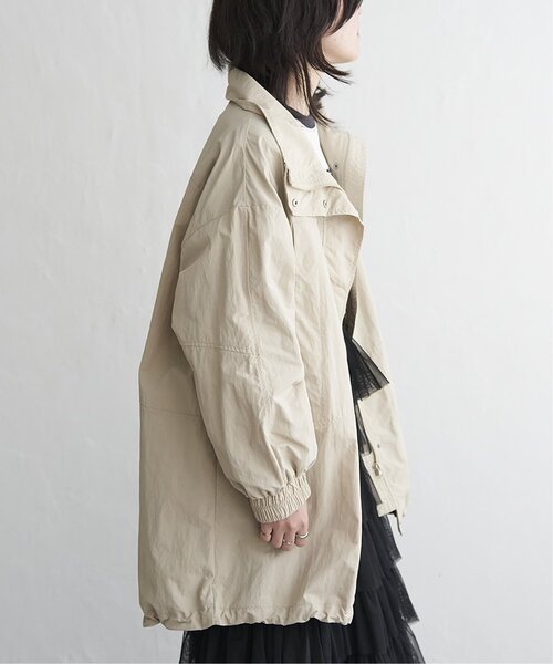 VENCEEXCHANGE（ヴァンスエクスチェンジ）の「ナイロンモンスターコート（モッズコート・レディース・ベージュ/アイボリー/ブラック・FREE）」の15枚目の写真