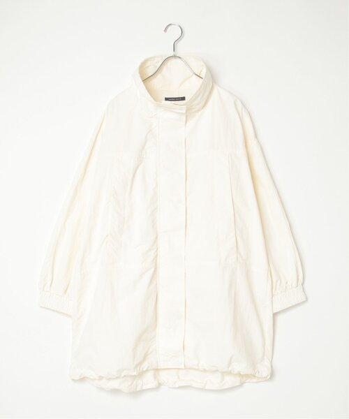 VENCEEXCHANGE（ヴァンスエクスチェンジ）の「ナイロンモンスターコート（モッズコート・レディース・ベージュ/アイボリー/ブラック・FREE）」の21枚目の写真