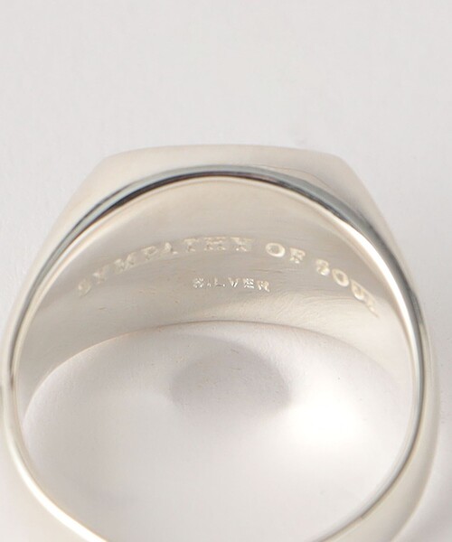 Sympathy of Soul(シンパシーオブソウル)の「<SYMPATHY OF SOUL -Style->SIGNET リング< Select by EMMEL REFINES >(リング・レディース・シルバー・11)」の5枚目の写真