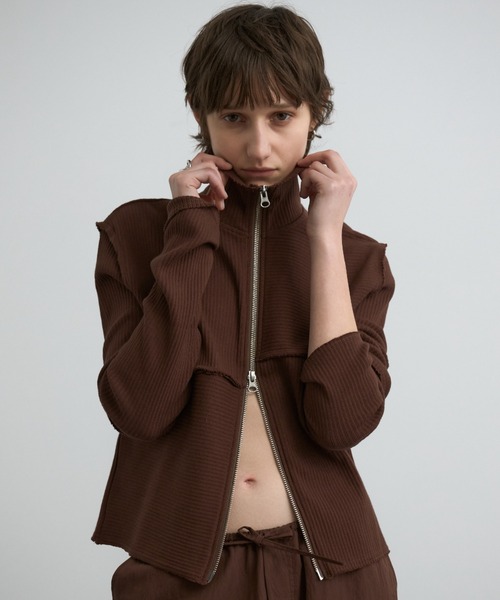 【美品】CREDONA TERRA RIB 2WAY ZIP THERMAL CREDONA（クレドナ）の「TERRA RIB 2WAY ZIP THERMAL/テラリブ
