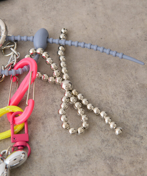 セール】【cache cache カシュカシュ】ミニポーチ付じゃらじゃら