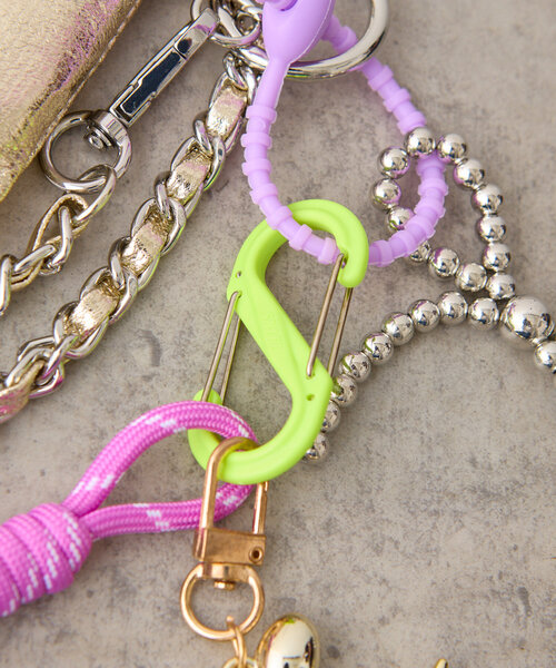 セール】【cache cache カシュカシュ】ミニポーチ付じゃらじゃら