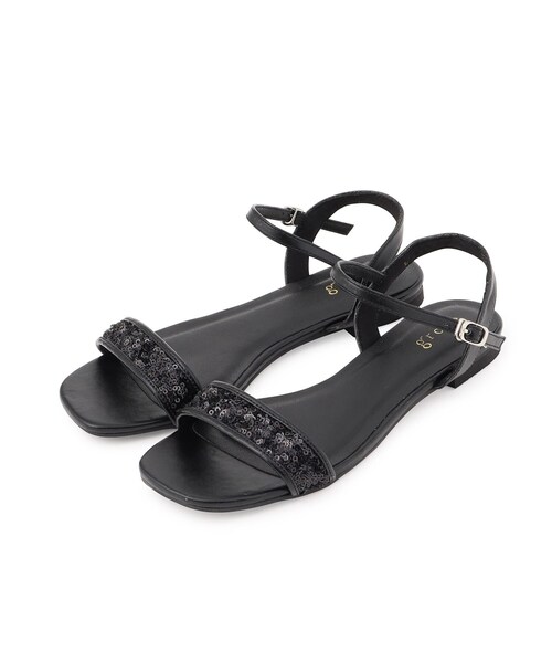 PRADA - 【23cm】プラダ スエード サンダル アンクルストラップ