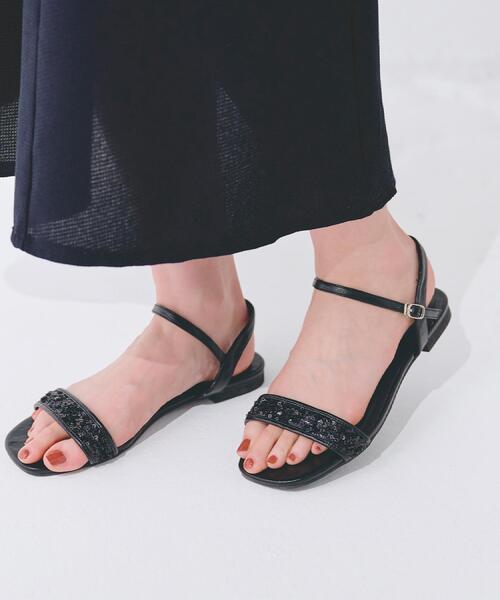 【TOD'S】ムートン アンクルストラップ フラット サンダル 無地 トッズ TOD'S TODS サンダル XXW70K0GU70RE0 フラット