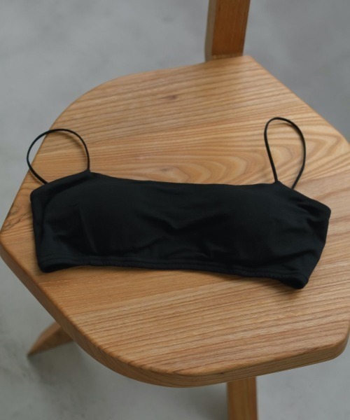 anuke（アンヌーク）の「Cutoff Bare Bustier（チューブトップ
