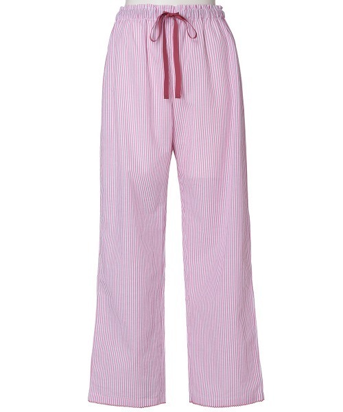 KID BLUE（キッドブルー）の「キッドブルー -２５ストライプエンブ -9分袖パジャマ -KNBK538 -kidblue（ルームウェア/パジャマ・レディース・イエロー/レッド/ブルー・M/L）」の15枚目の写真