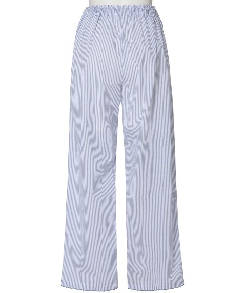 KID BLUE（キッドブルー）の「キッドブルー -２５ストライプエンブ -9分袖パジャマ -KNBK538 -kidblue（ルームウェア/パジャマ・レディース・イエロー/レッド/ブルー・M/L）」の10枚目の写真