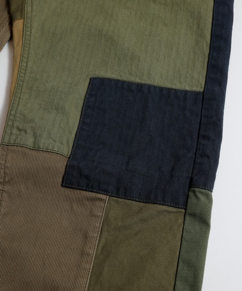 FDMTL（ファンダメンタル）の「FDMTL/ファンダメンタル/PATCHWORK WIDE PANTS RINSE（その他パンツ・メンズ・カーキ・34inch/32inch/30inch/28inch）」の6枚目の写真