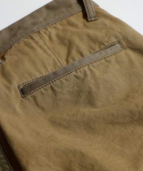FDMTL（ファンダメンタル）の「FDMTL/ファンダメンタル/PATCHWORK WIDE PANTS RINSE（その他パンツ・メンズ・カーキ・34inch/32inch/30inch/28inch）」の9枚目の写真