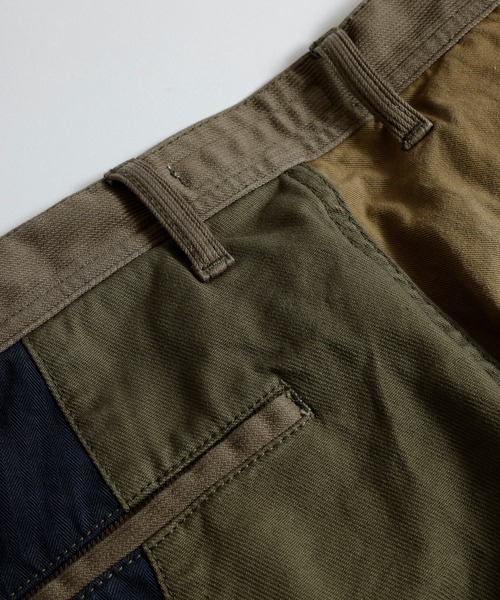 FDMTL（ファンダメンタル）の「FDMTL/ファンダメンタル/PATCHWORK WIDE PANTS RINSE（その他パンツ・メンズ・カーキ・34inch/32inch/30inch/28inch）」の10枚目の写真