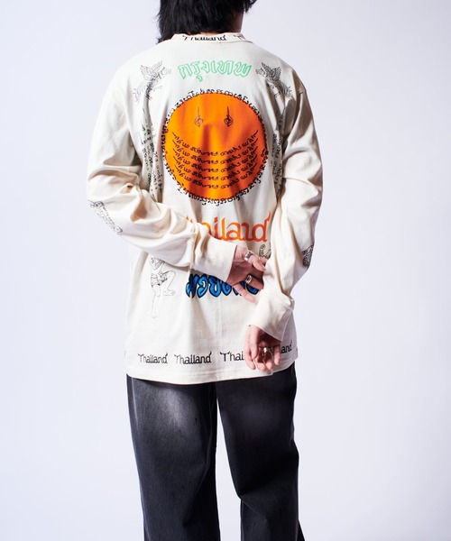【開店記念セール！】 セール】【SMILE ロンT（Tシャツ TATTO CUSTOM】 CLUB トップス