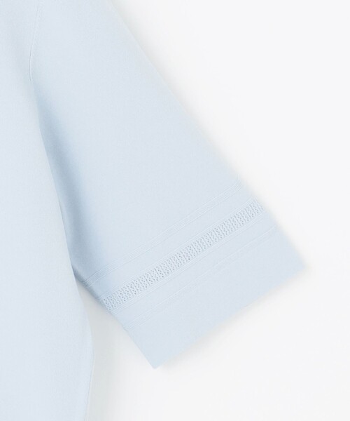 J.PRESS(ジェイプレス)の「【洗える】RAYON ELITE STRETCH クルーネック ニット(ニット/セーター・レディース・ライトグリーン系/ネイビー系/ピンク系/ベージュ系/サックスブルー系・MEDIUM/LARGE)」の18枚目の写真