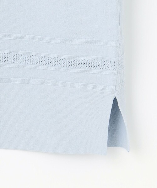 J.PRESS(ジェイプレス)の「【洗える】RAYON ELITE STRETCH クルーネック ニット(ニット/セーター・レディース・ライトグリーン系/ネイビー系/ピンク系/ベージュ系/サックスブルー系・MEDIUM/LARGE)」の19枚目の写真