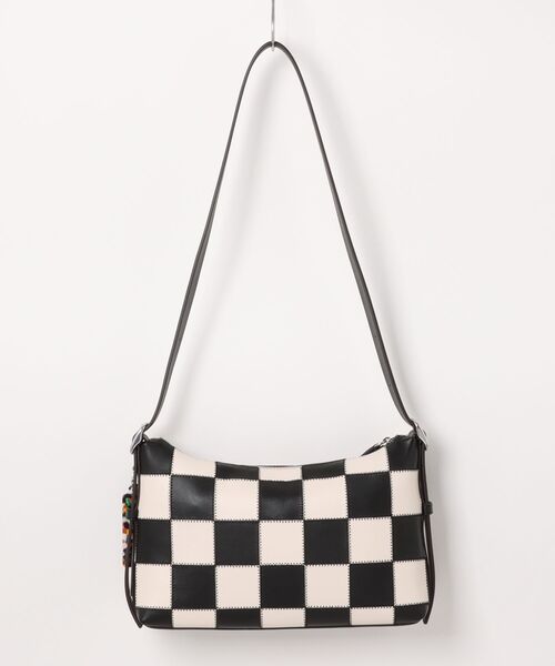 Coachtopia（コーチトピア）の「オルター/エゴ スラウチー ショルダー バッグ・アップクラフト レザー（ショルダーバッグ・レディース・ブラック系その他/ホワイト系その他/ブラック系その他3/マルチ/ブルー系その他・ONE）」の6枚目の写真