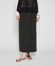 cloenc | 【セットアップ／通勤】スリットIラインスカート(スカート)