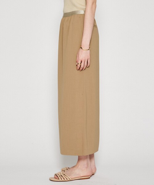 cloenc（クロエンス）の「【セットアップ／マシンウォッシュ】イージーIラインスカート（スカート・レディース・グレー/チャコールグレー/ナチュラル・01/02/03）」の9枚目の写真