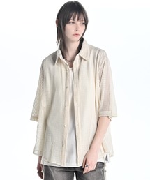 ADRER（アドラー）の「loose silhouette lace/sheer shirt / ルーズシルエットレース/シアーシャツ（シャツ/ブラウス）」