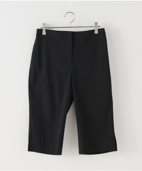 AMOMENTO(アモーメント)の「【AMOMENTO / アモーメント】BERMUDA PANTS AM25SSW03PT(その他パンツ・レディース・ブラック・1)」の1枚目の写真