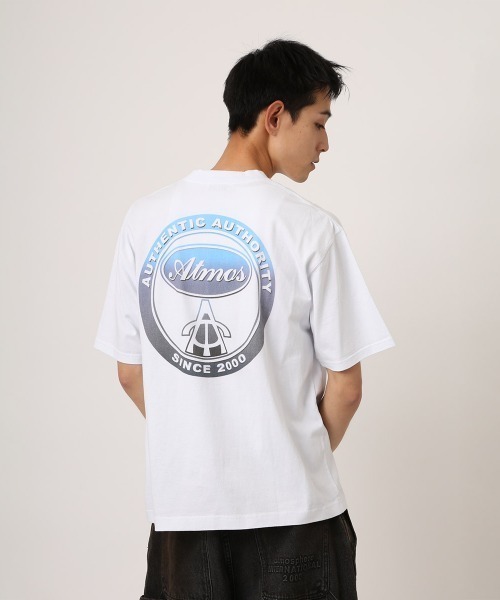 セール】atmos Motor Logo T-shirt / アトモス モーター ロゴ Tシャツ