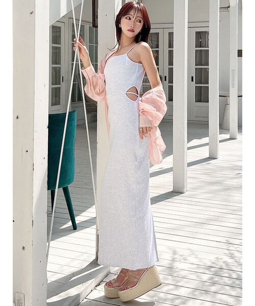 RESEXXY（リゼクシー）の「シアールーズシャツ（シャツ/ブラウス・レディース・ブラック/ホワイト/ピンク・FREE）」の7枚目の写真