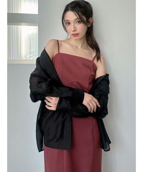 RESEXXY（リゼクシー）の「シアールーズシャツ（シャツ/ブラウス・レディース・ブラック/ホワイト/ピンク・FREE）」の20枚目の写真