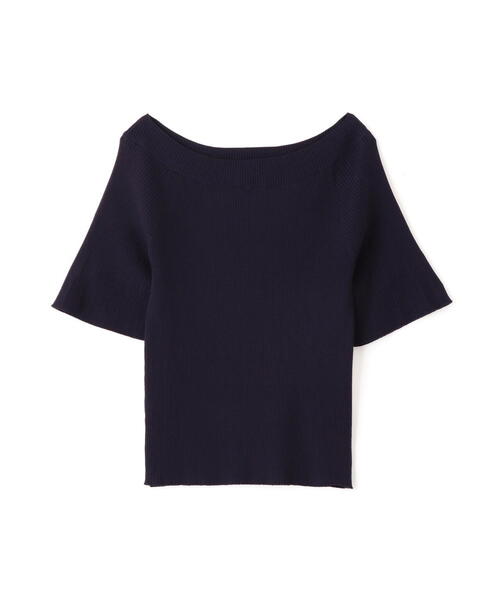 PROPORTION BODY DRESSING（プロポーションボディドレッシング）の「オフショルフレア袖ニット / 1215170407（ニット/セーター・レディース・ネイビー/オレンジ/ホワイト系その他・SMALL/MEDIUM）」の8枚目の写真