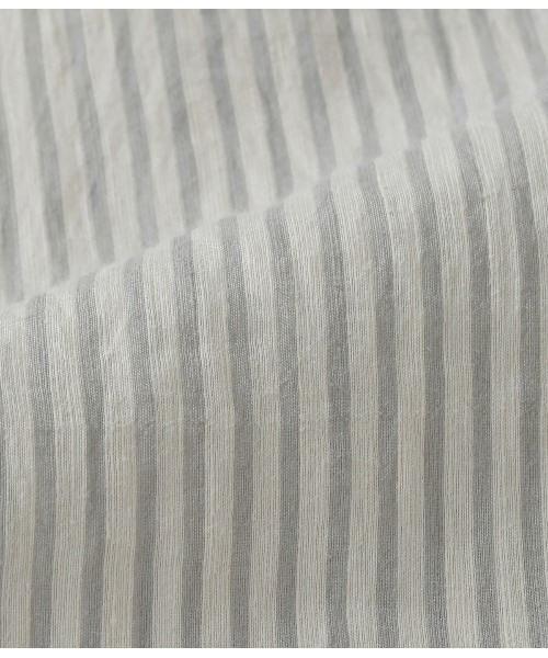 ブラウス シャツ 「ACAR」Thin Stripe ピンタックギャザーブラウス レディース ACAR］Thin Stripe ピンタックギャザーブラウス｜ニューヨーカー