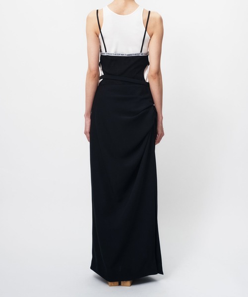 ASYMMETRY NARROW SKIRT / アシンメトリーナロースカート