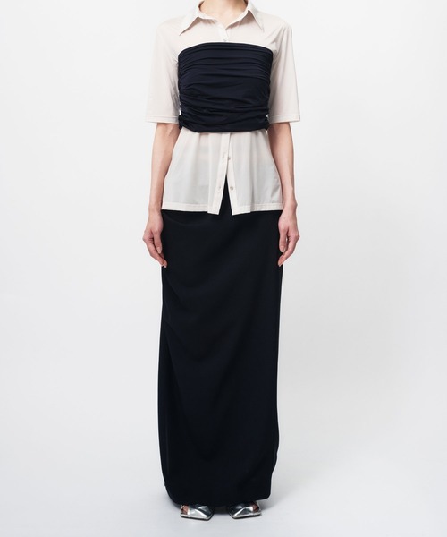 スカート ASYMMETRY NARROW SKIRT THINGS THAT MATTER（シングス ザット マター）の「ASYMMETRY