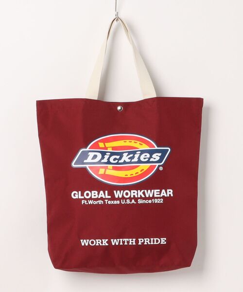 Dickies(ディッキーズ)の「【Dickies】ディッキーズ LOGO PRINT TOTE BAG ロゴ トート バック 80976400(トートバッグ・レディース・モスグリーン/ブラック/ネイビー/ワインレッド・FREE)」の17枚目の写真