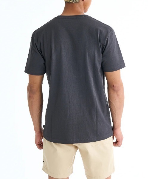 BILLABONG（ビラボン）の「BILLABONG メンズ 【BB GALLERY】 SWELL Tシャツ 【2025年春夏モデル】/ビラボン半袖Tシャツ（Tシャツ/カットソー・メンズ・ブラック/クリーム・MEDIUM/LARGE）」の4枚目の写真