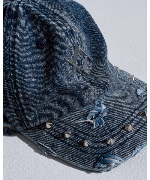 REFLEM（レフレム）の「『REFLEM/レフレム』ダメージデニムCAP