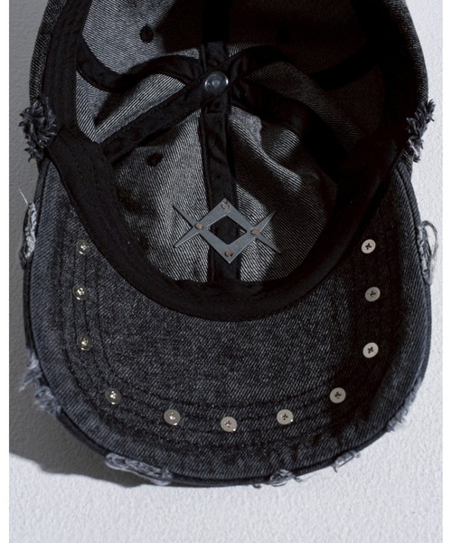 REFLEM（レフレム）の「『REFLEM/レフレム』ダメージデニムCAP