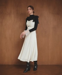 LANTINAM（ランティナム）の「LANTINAM サテンキャミワンピース（ワンピース・メンズ）」