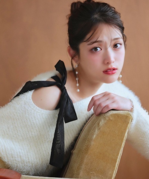 LANTINAM（ランティナム）の「LANTINAM サテンキャミワンピース（ワンピース・レディース・ホワイト系その他・FREE）」の9枚目の写真