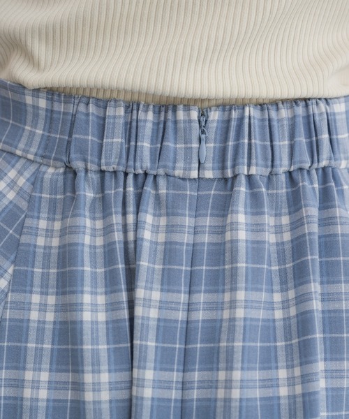 lace layered drawstring skirt／レースレイヤードドロスト