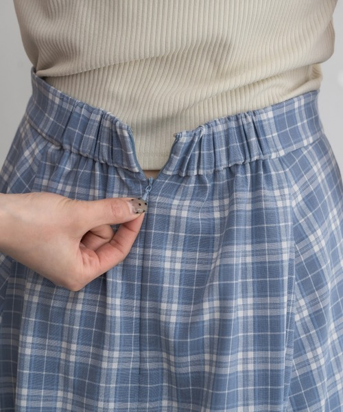 スカート idem lace layered drawstring skirt lace layered drawstring skirt／レースレイヤードドロスト