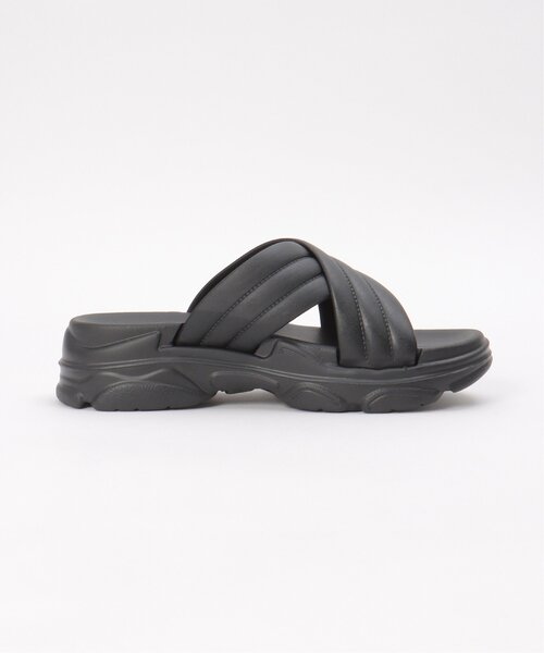 VENCEEXCHANGE(ヴァンスエクスチェンジ)の「クロスサンダル(サンダル・レディース・ホワイト/ブラック・L/M)」の6枚目の写真