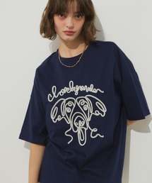 Unitage | コード刺繍ワンニャンTEE(Tシャツ/カットソー)