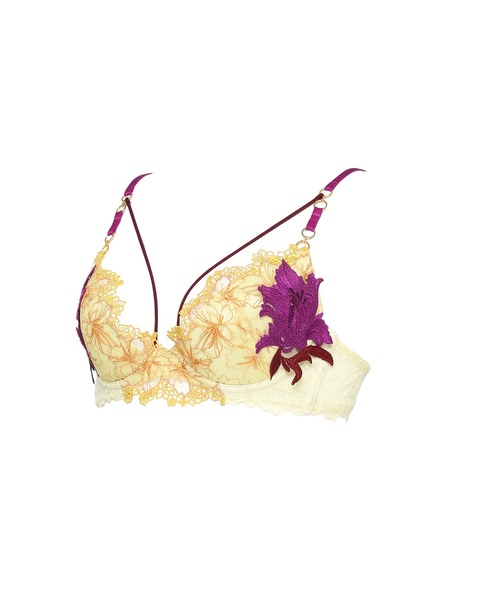 LINGERIEAM（ランジェリアム）の「アリュールマナー グラマーアップ ブラ（D・Eカップ）（ブラジャー・レディース・ピンク/イエロー/ネイビー・E70/E75/D70/D65/D75/E65）」の14枚目の写真