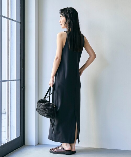 RONEL(ロネル)の「【大草直子さんコラボ】AMARC(アマーク)アメスリワンピース(ワンピース・レディース・ブラック/ブラウン・S/M/L)」の21枚目の写真