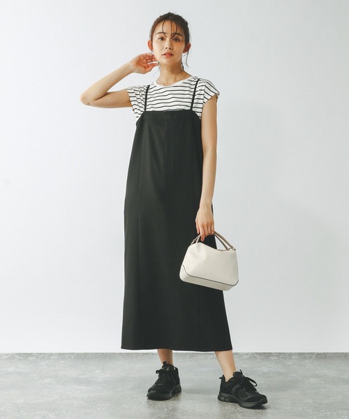 GLOBAL WORK（グローバルワーク）の「快適フレンチプルオーバー/289381（Tシャツ/カットソー・レディース・ブラック/ホワイト系その他/オフホワイト・LARGE/MEDIUM/SMALL）」の6枚目の写真