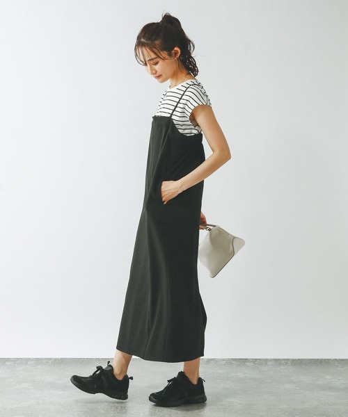 GLOBAL WORK（グローバルワーク）の「快適フレンチプルオーバー/289381（Tシャツ/カットソー・レディース・ブラック/ホワイト系その他/オフホワイト・LARGE/MEDIUM/SMALL）」の7枚目の写真