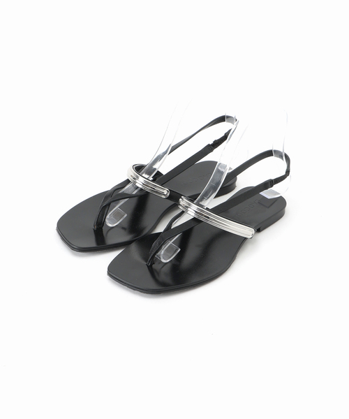 LAOCOONTE（ラオコンテ）の「LAOCOONTE/ラオコンテ トングサンダル（サンダル・レディース・ブラック/ブラウン・36/37/38）」の14枚目の写真