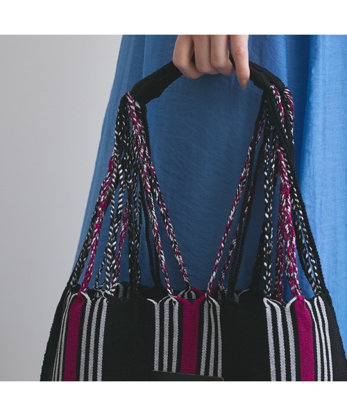 VICKY(ビッキー)の「ハンドメイドハンモックバッグ(トートバッグ・レディース・ブラック系その他/アイボリー/パープル系その他/イエロー系その他・FREE)」の17枚目の写真