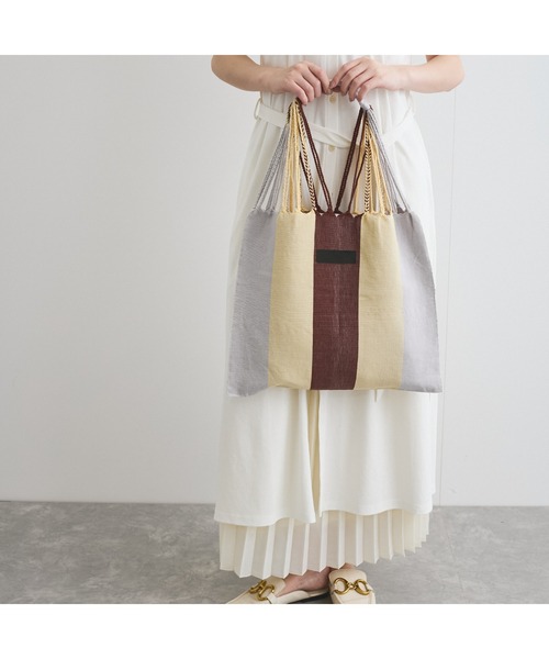 VICKY(ビッキー)の「ハンドメイドハンモックバッグ(トートバッグ・レディース・ブラック系その他/アイボリー/パープル系その他/イエロー系その他・FREE)」の21枚目の写真